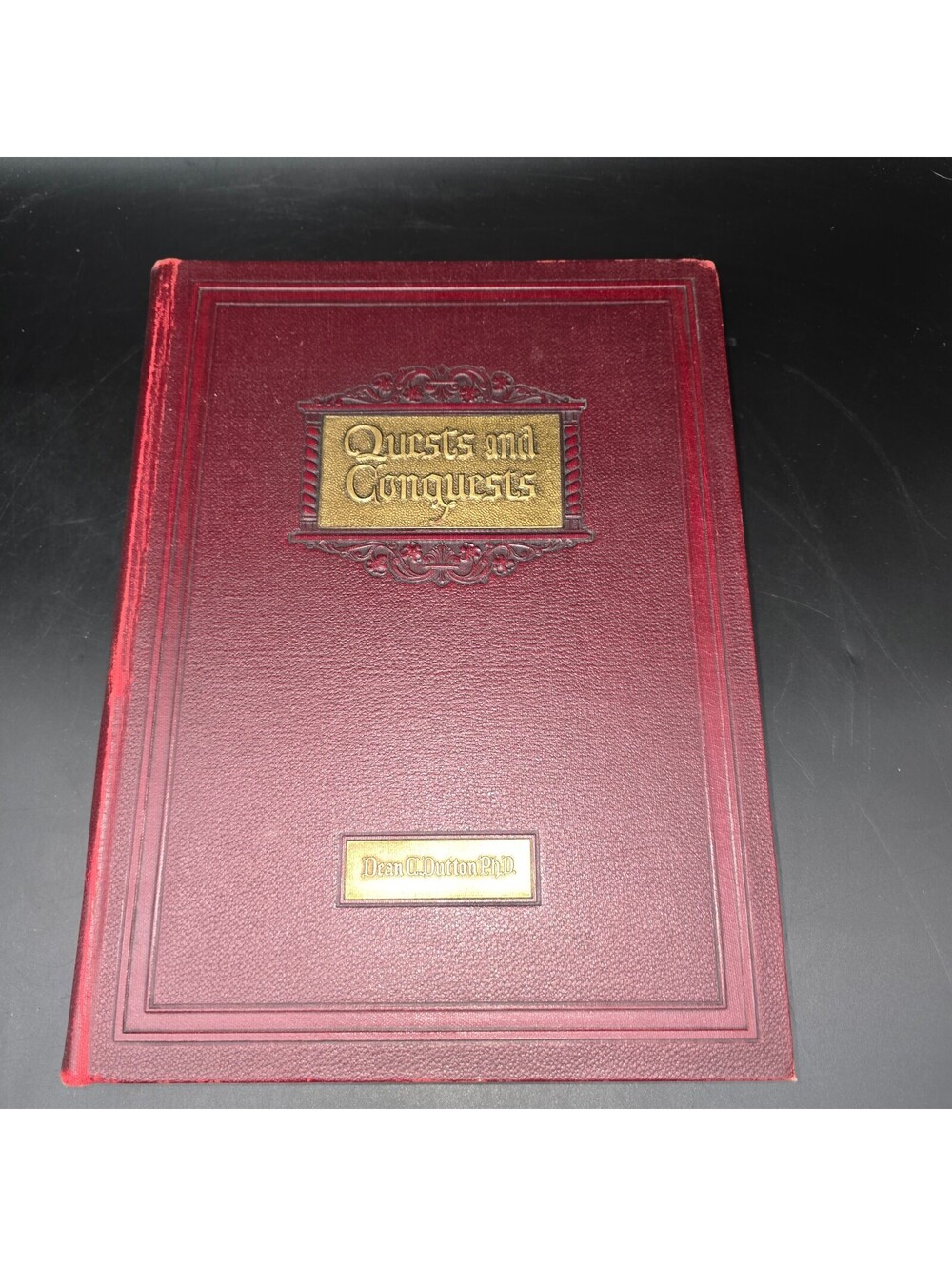 Vintage 1930s Quests and Conquests Dean Dutton Inspirational Book Smith